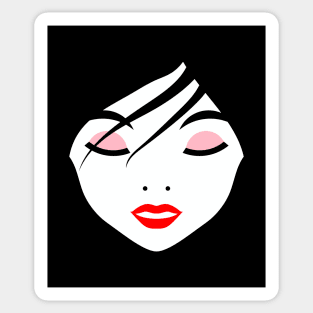 Beautiful Geisha Sticker